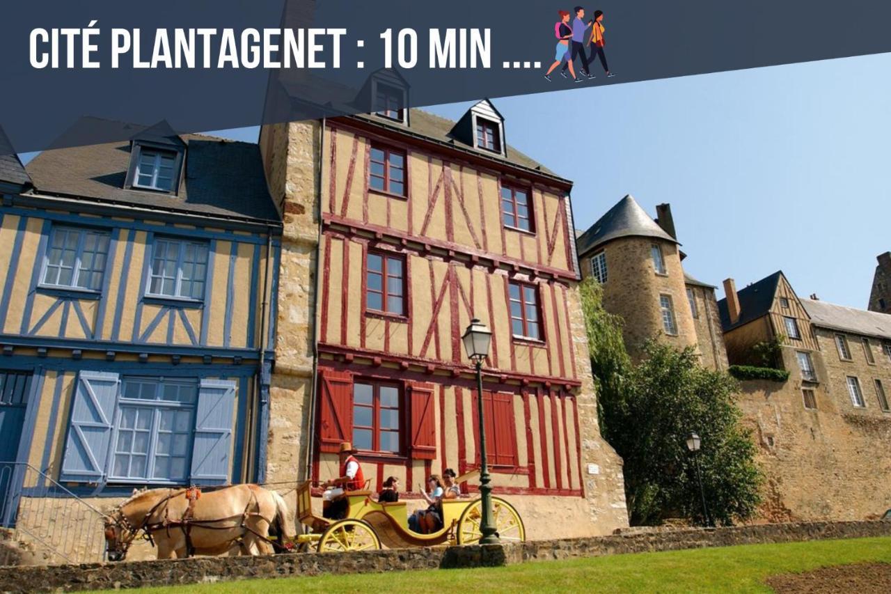 Sweet Nina Jazz Appartement Pour 5 Voyageurs, Situe A La Place De La Republique, Avec Parking Et Lit Queen Size Льо Ман Екстериор снимка