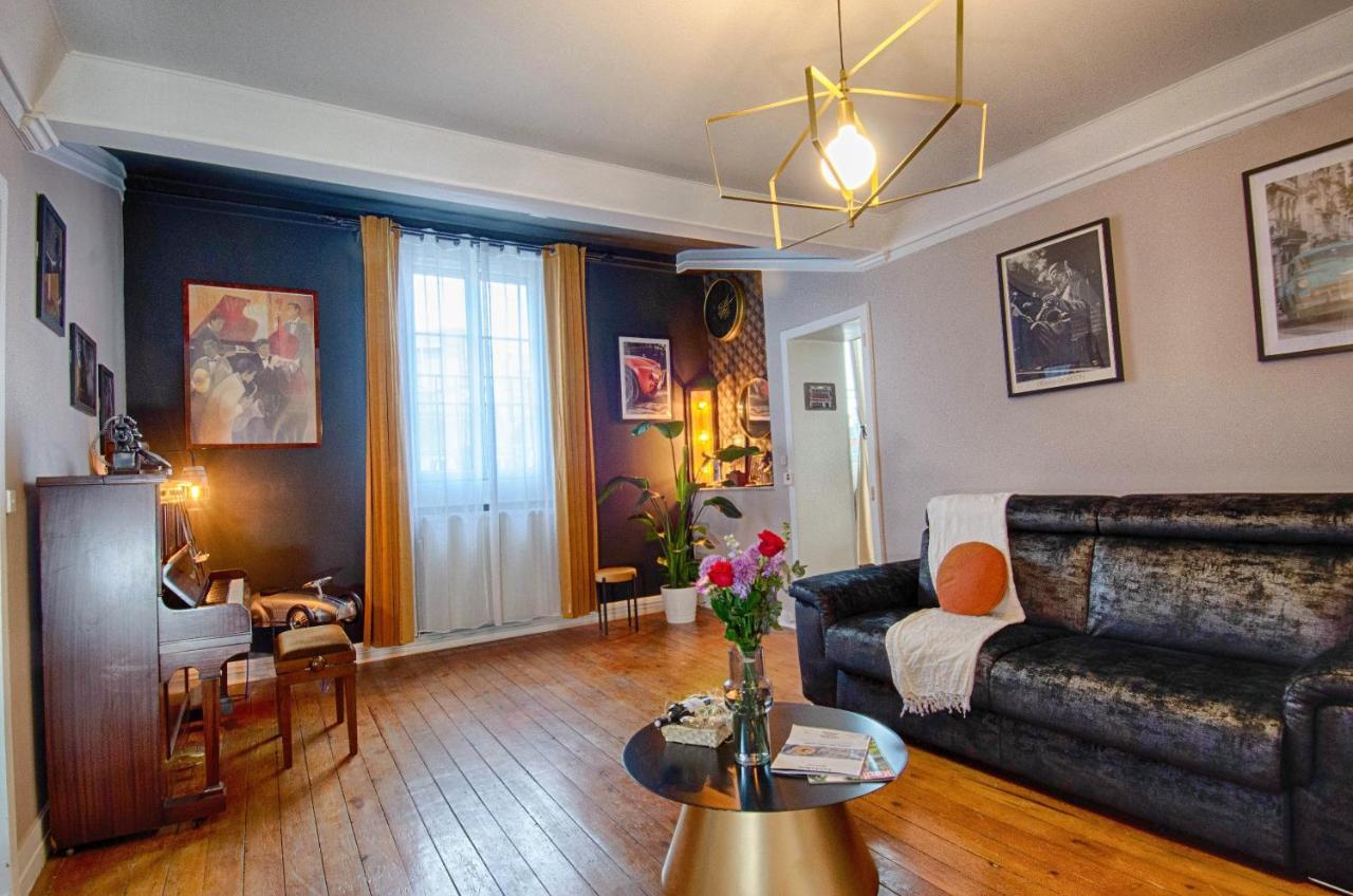 Sweet Nina Jazz Appartement Pour 5 Voyageurs, Situe A La Place De La Republique, Avec Parking Et Lit Queen Size Льо Ман Екстериор снимка